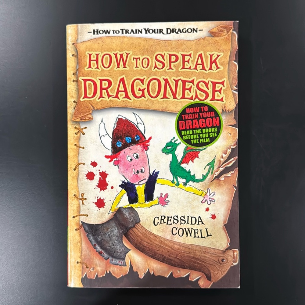 How To Train Your Dragon #3: How To Speak Dragonese by Cressida Cowell - Novel